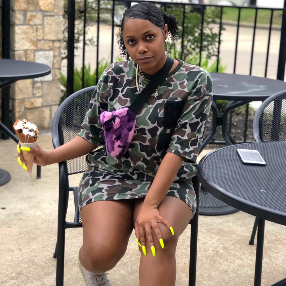 Authentic adidas camouflage dress